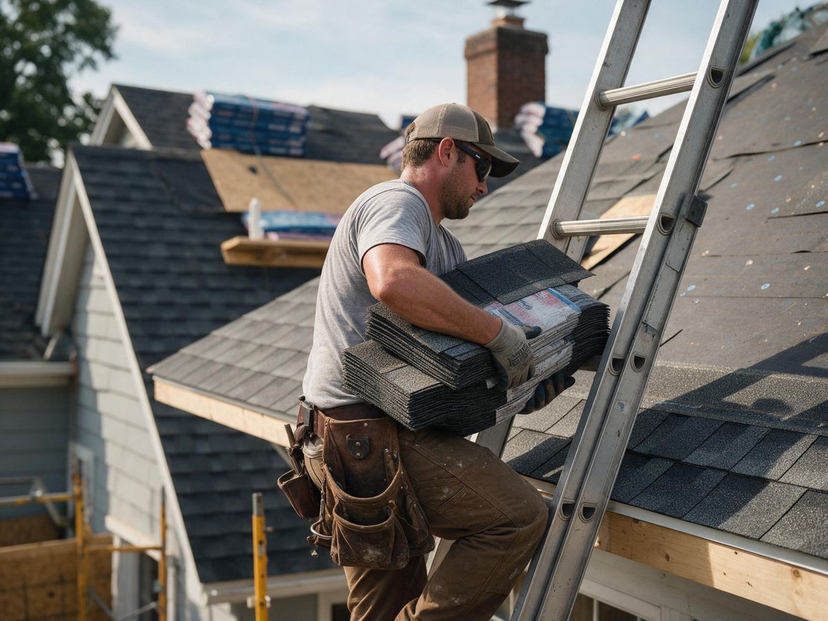 roofing project in Bearden, Knoxville