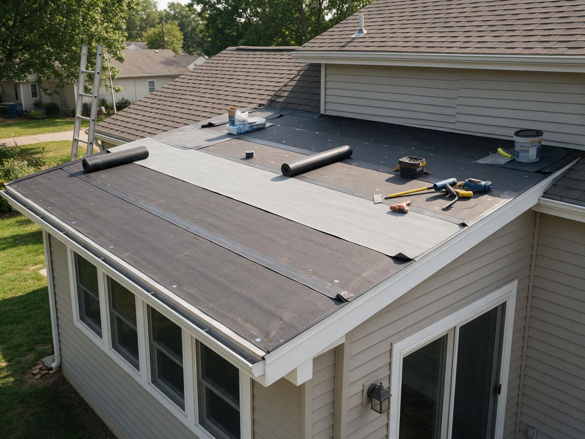 roofing project in Maryville, TN